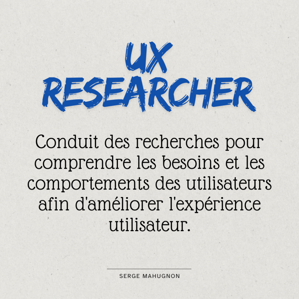 UX Researcher