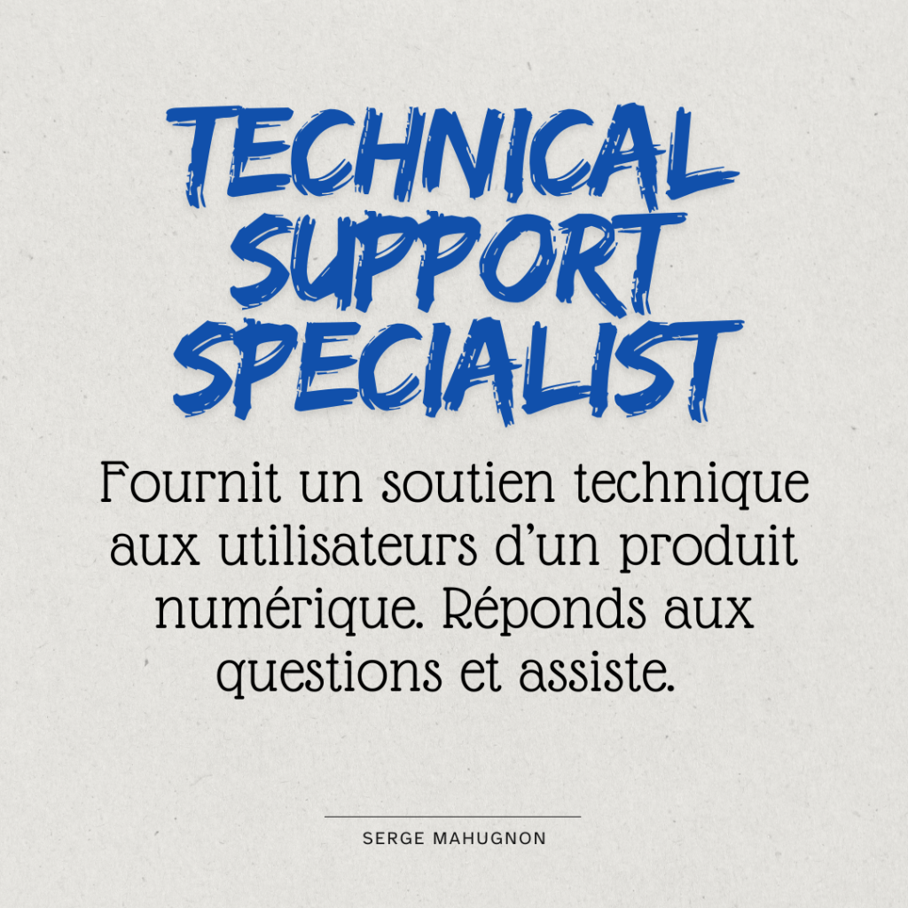 Technical Support Specialist