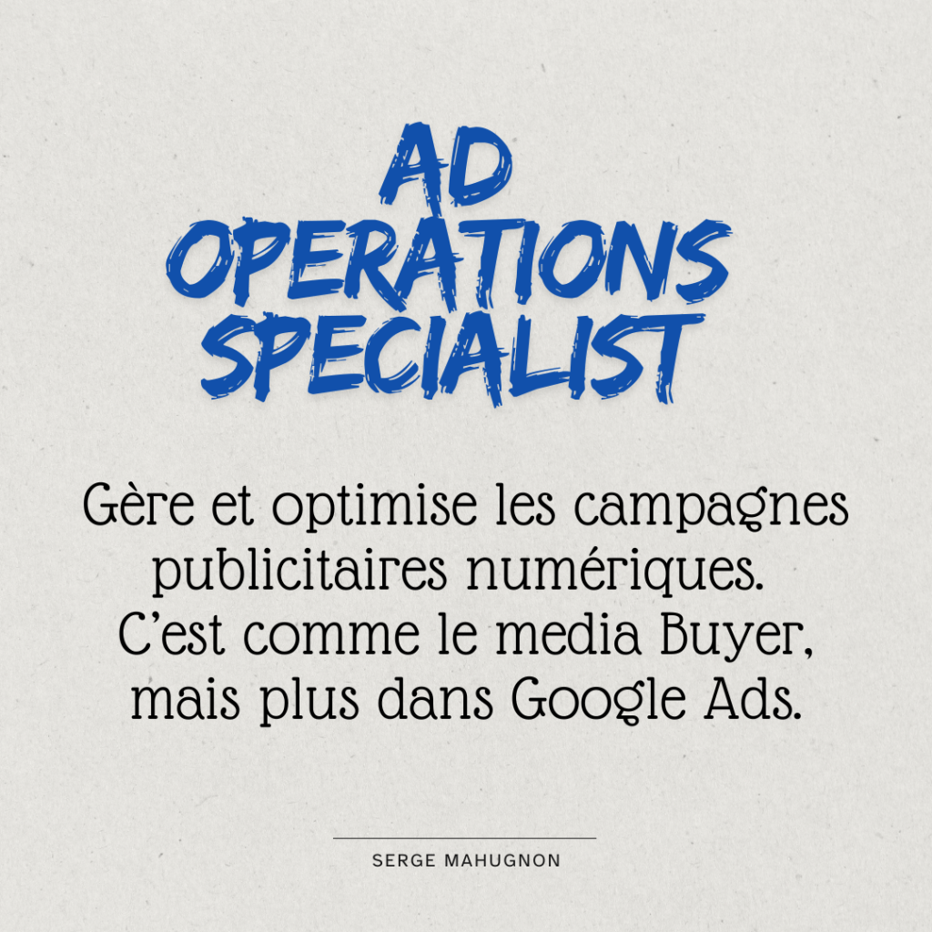 Ad Operations Specialist