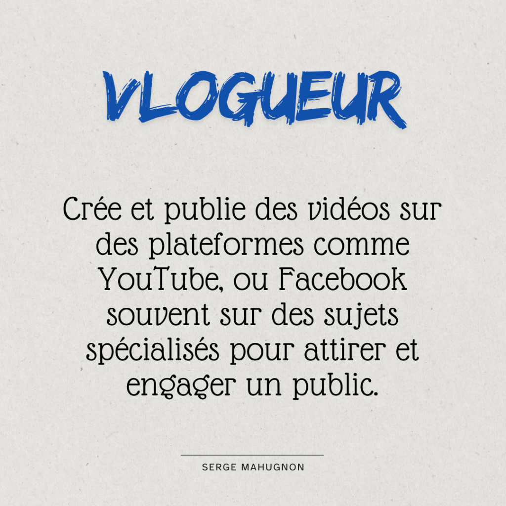 Vlogueur