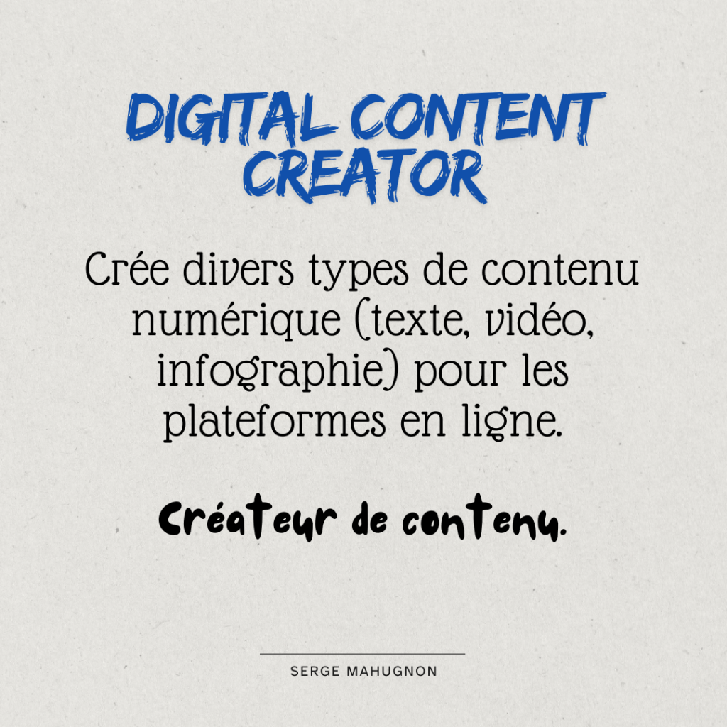 Digital Content Creator